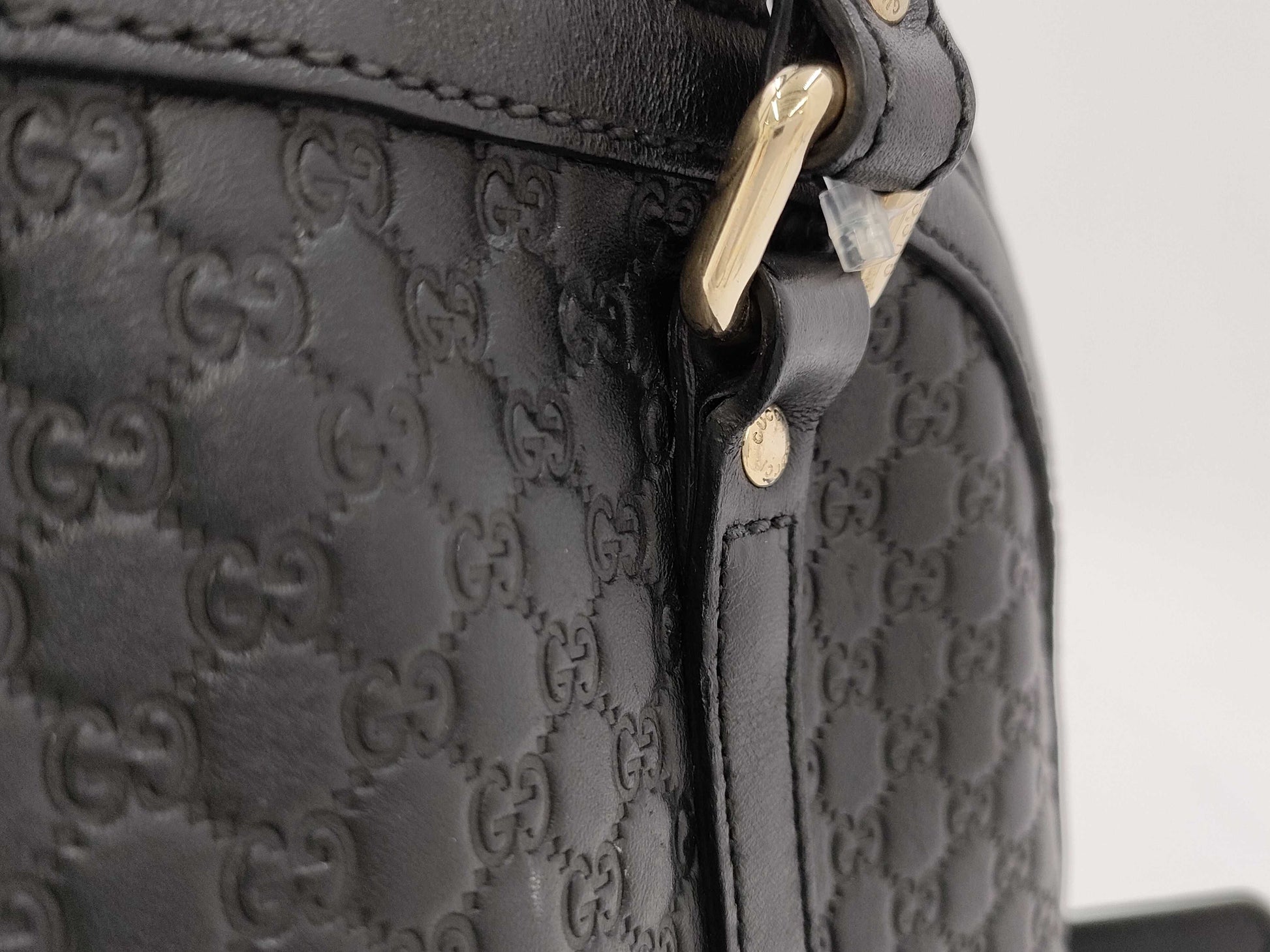 GUCCI 449654 Guccissima Leather 2-Way Handbag/Shoulder Bag