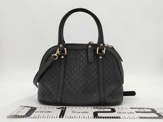 GUCCI 449654 Guccissima Leather 2-Way Handbag/Shoulder Bag