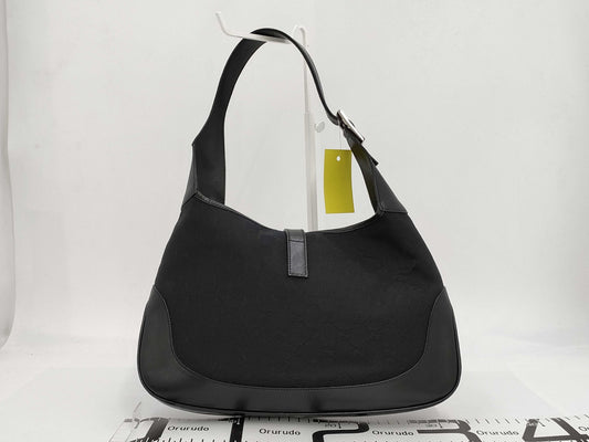 GUCCI GG Canvas Jackie Shoulder Bag Handbag