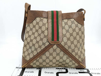 GUCCI GG Supreme Sherry Shoulder Bag