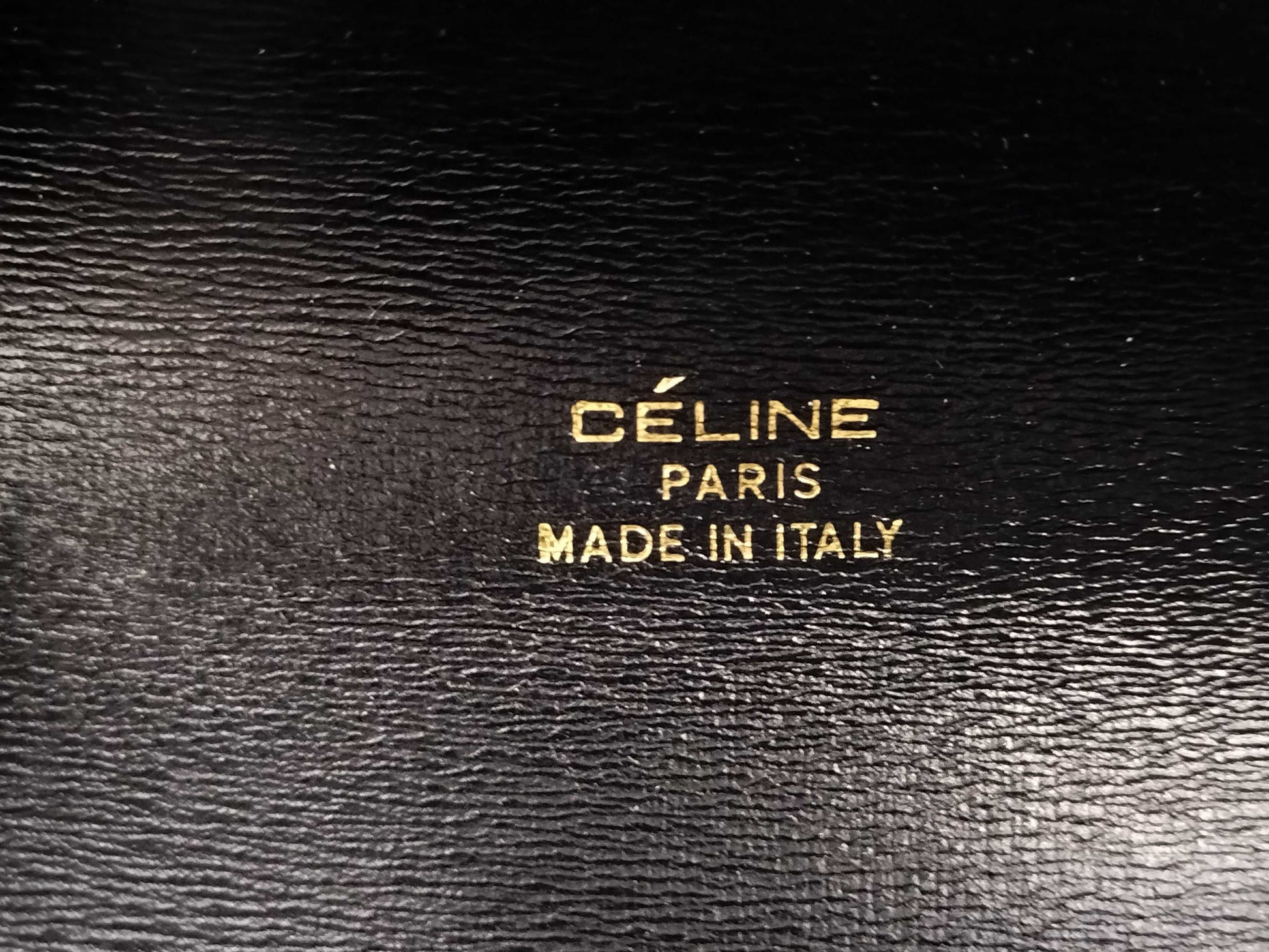 CELINE Horse Carriage Leather Shoulder Bag