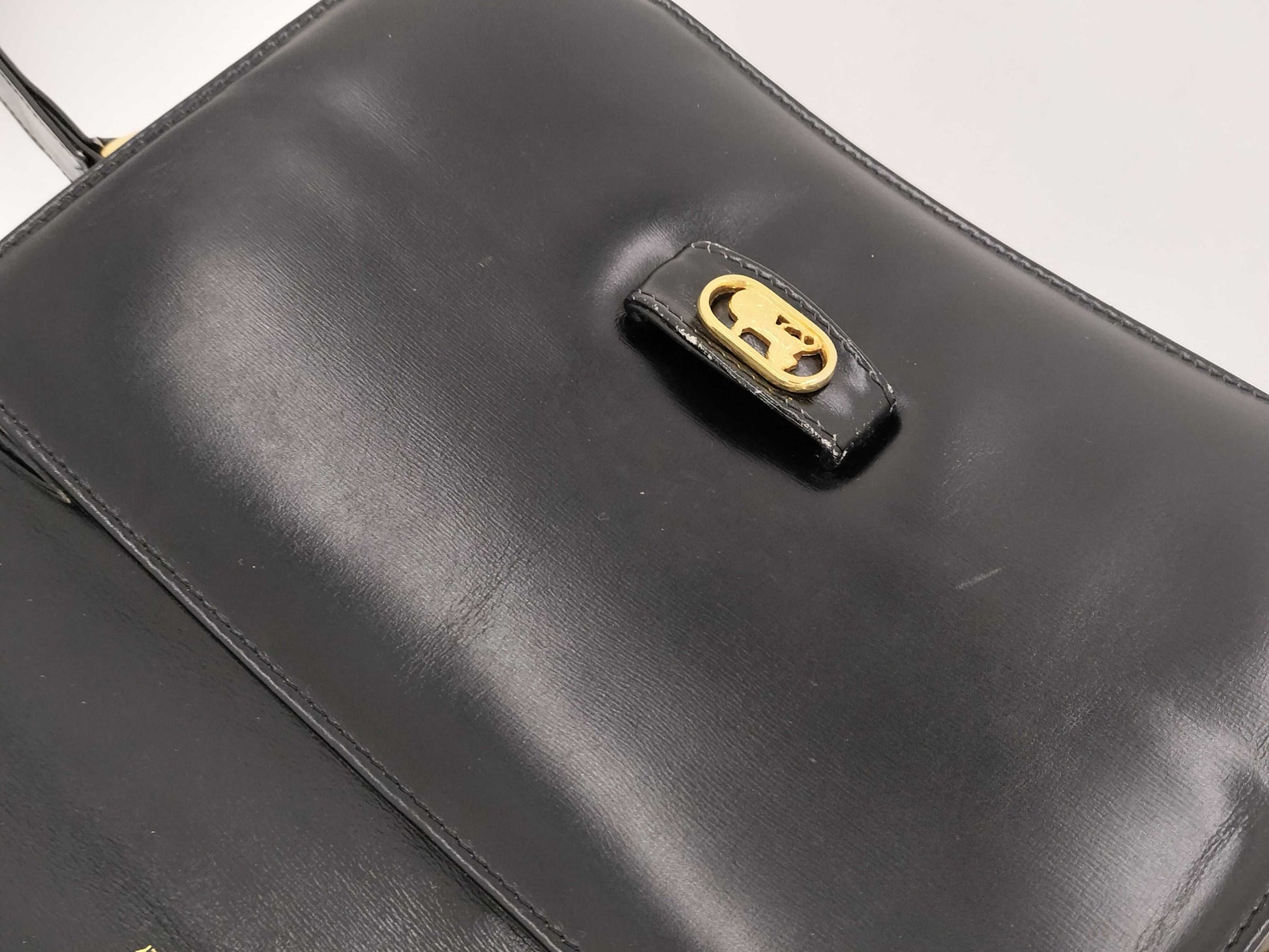 CELINE Horse Carriage Leather Shoulder Bag