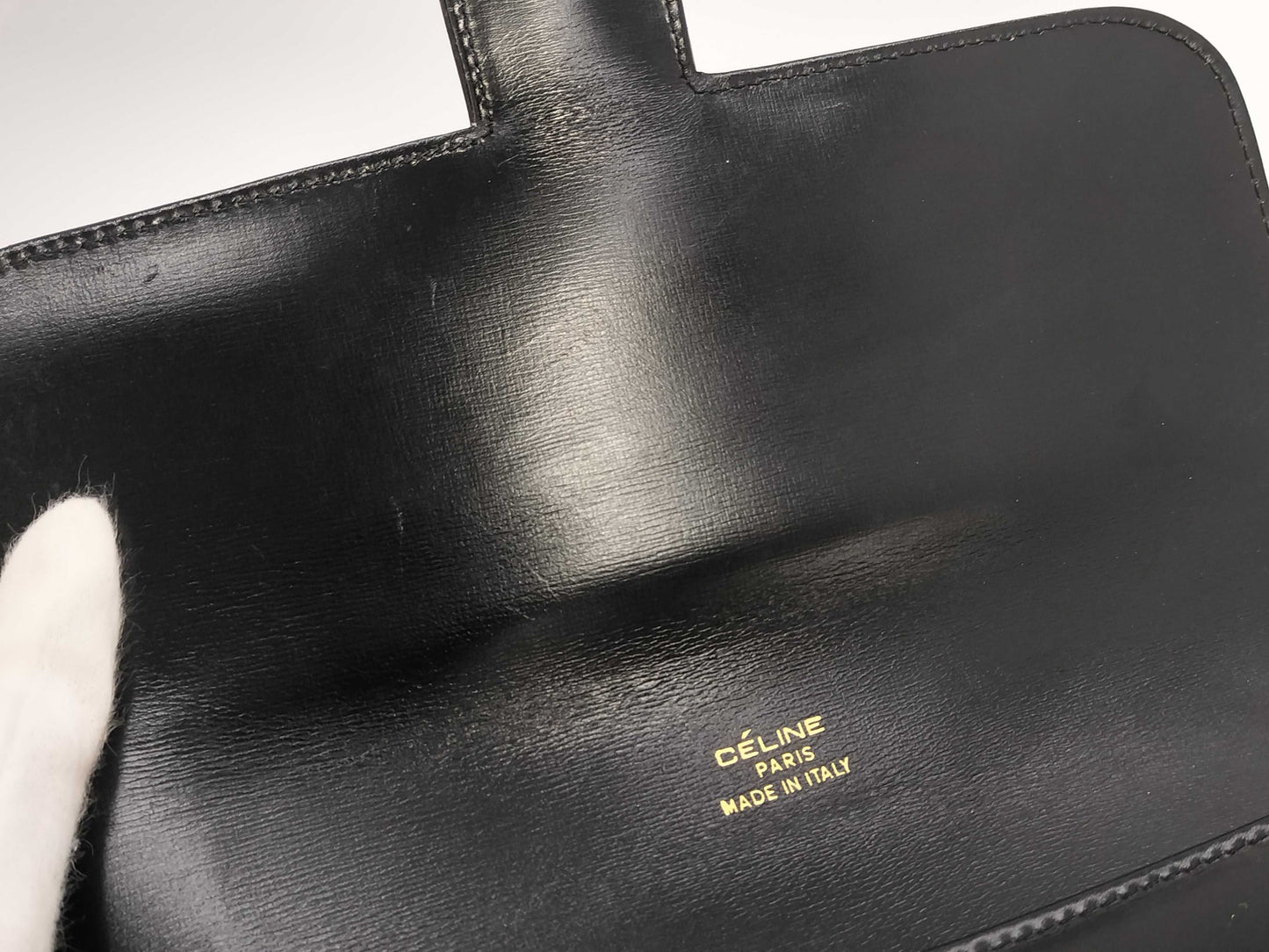 CELINE Horse Carriage Leather Shoulder Bag