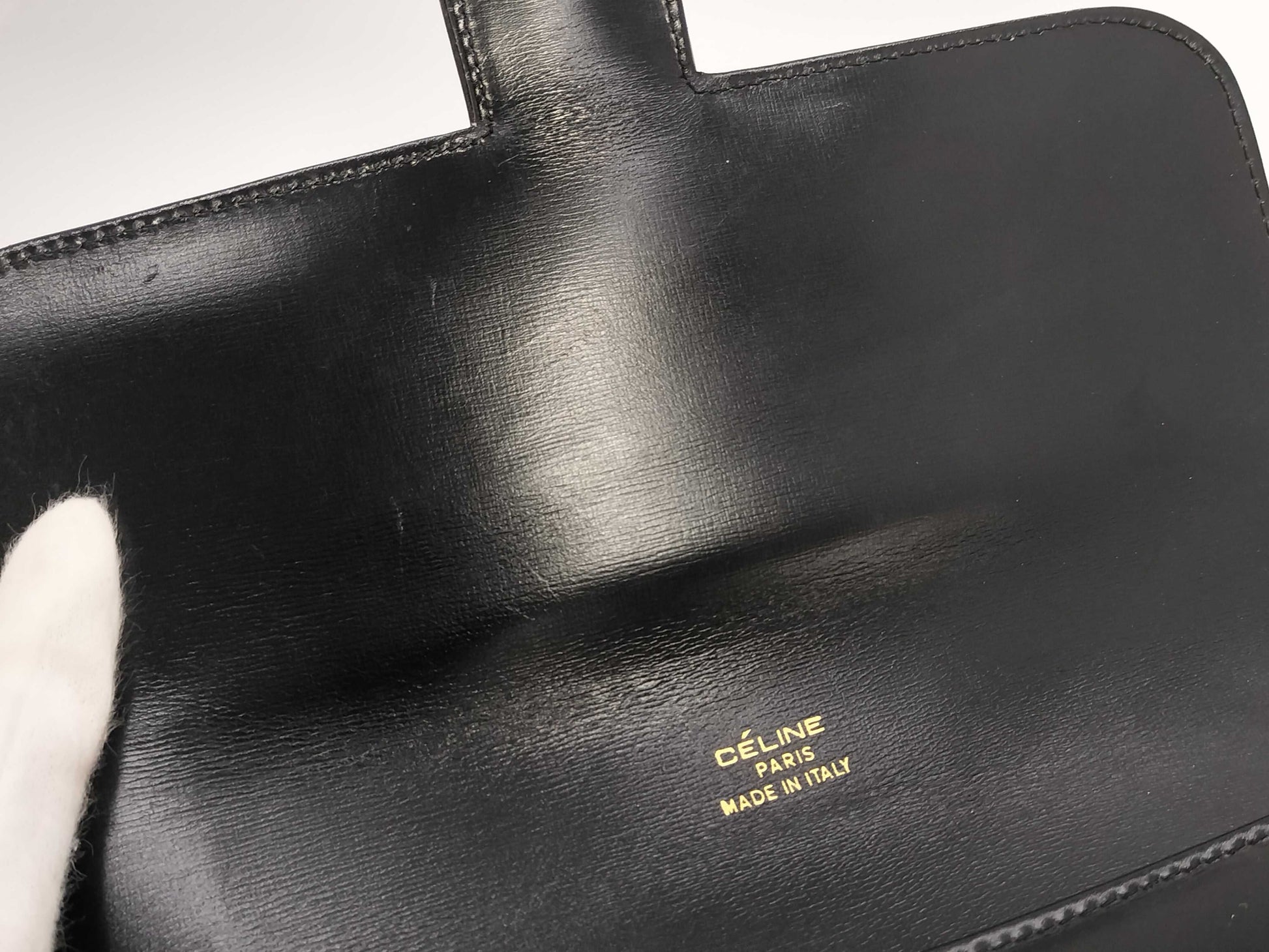 CELINE Horse Carriage Leather Shoulder Bag