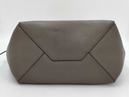 CELINE Cabas Phantom Medium Leather Tote Bag