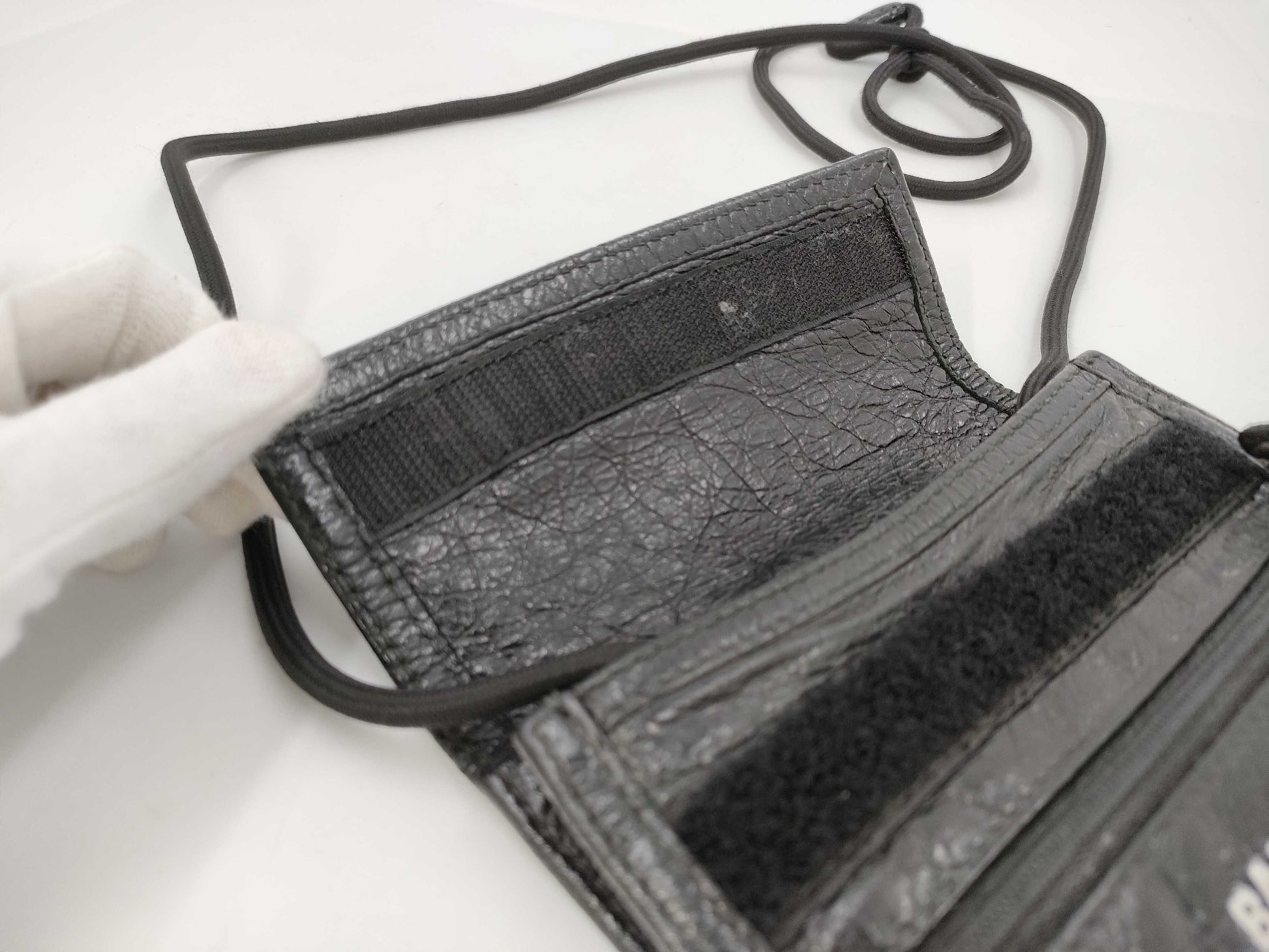 BALENCIAGA Explorer Leather Shoulder Bag