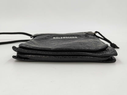 BALENCIAGA Explorer Leather Shoulder Bag