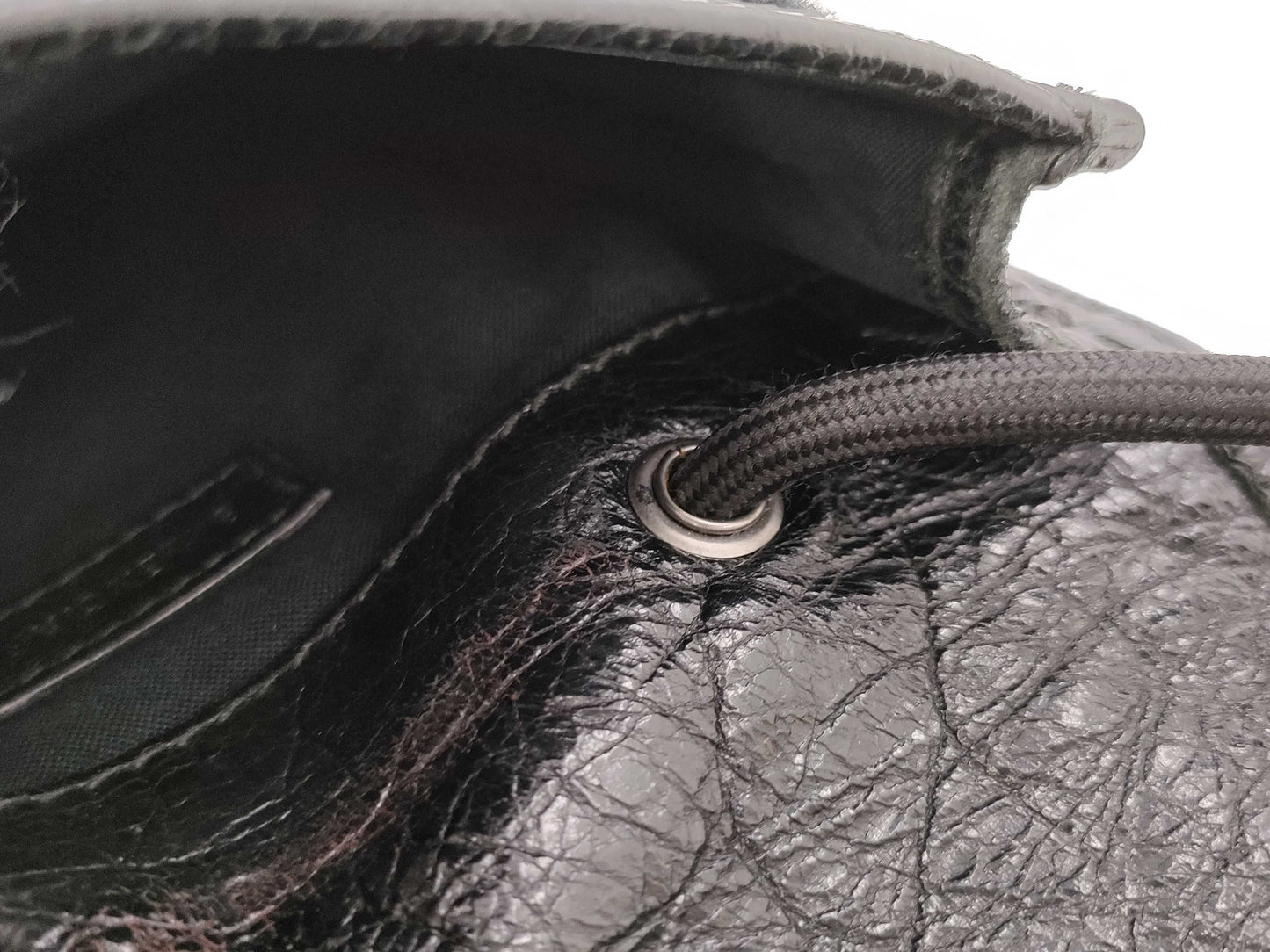 BALENCIAGA Explorer Leather Shoulder Bag