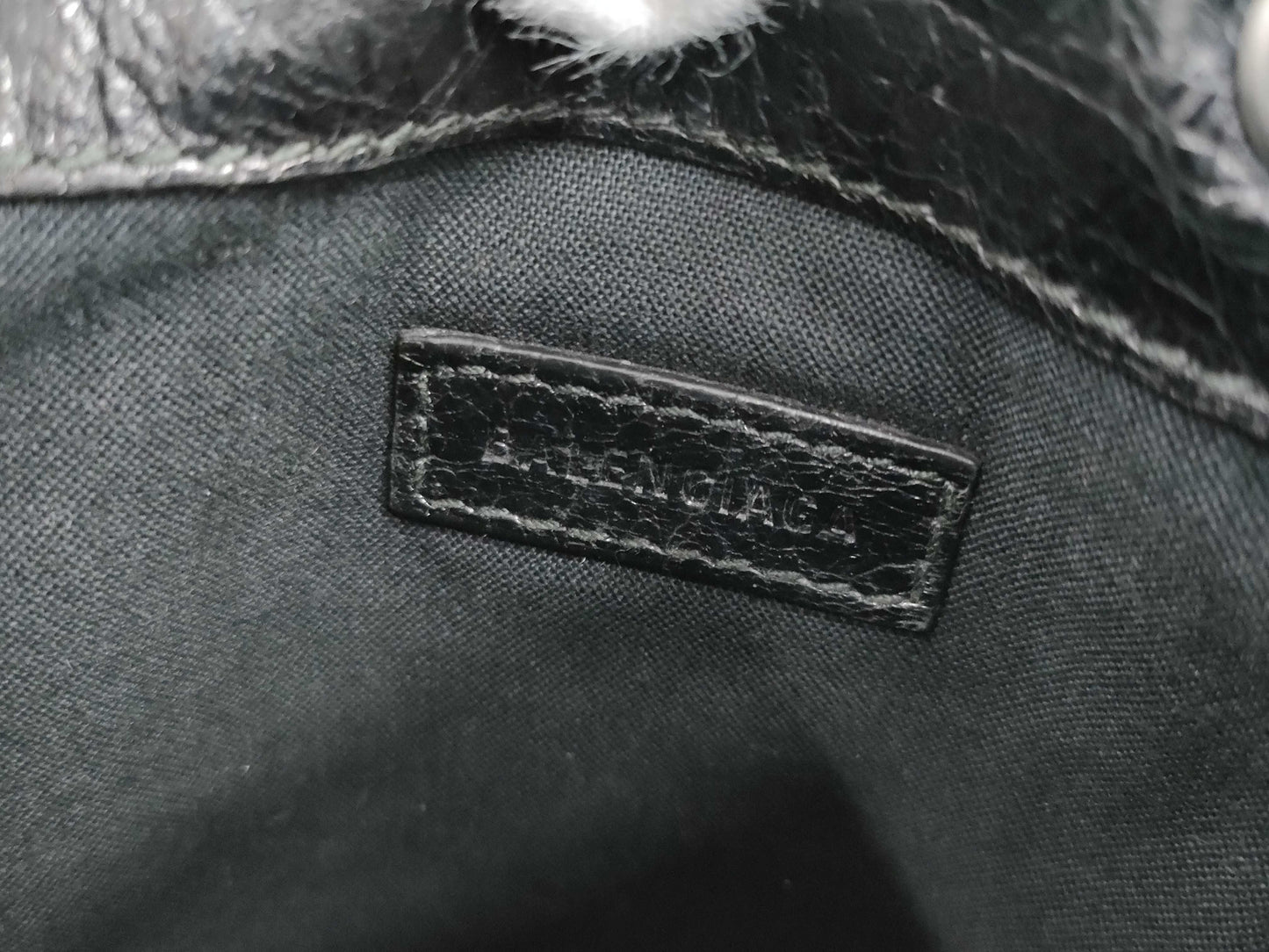 BALENCIAGA Explorer Leather Shoulder Bag