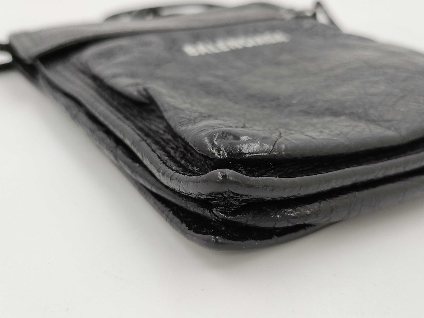 BALENCIAGA Explorer Leather Shoulder Bag