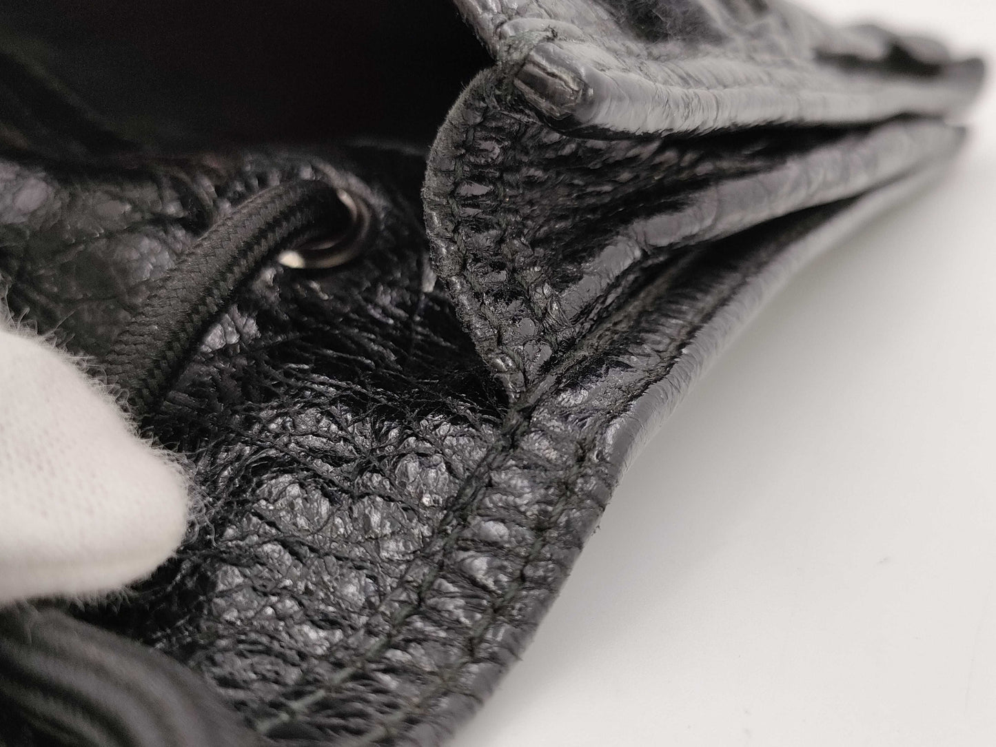 BALENCIAGA Explorer Leather Shoulder Bag