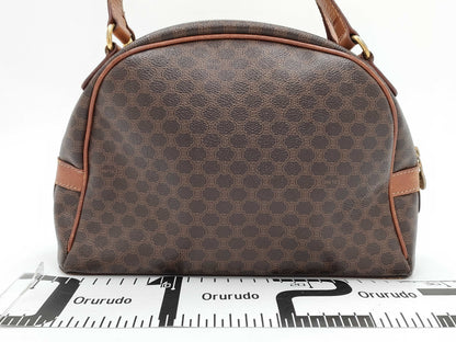 CELINE Macadam PVC Triomphe Handbag