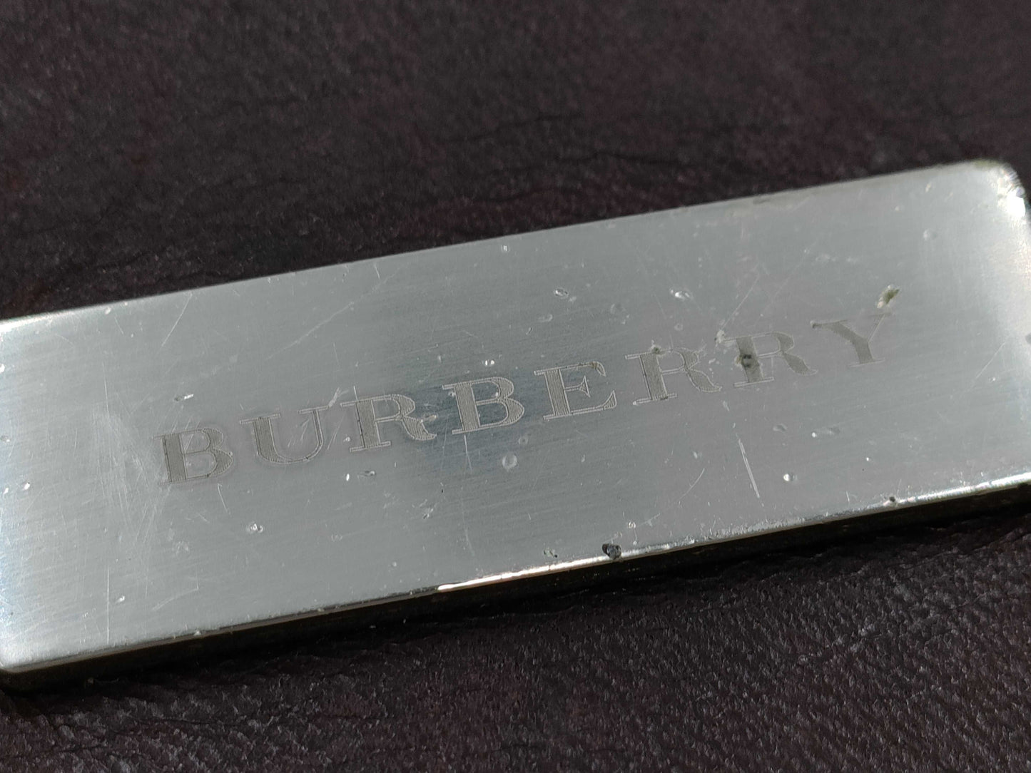 BURBERRY Nova Check Logo Plate Shoulder Bag