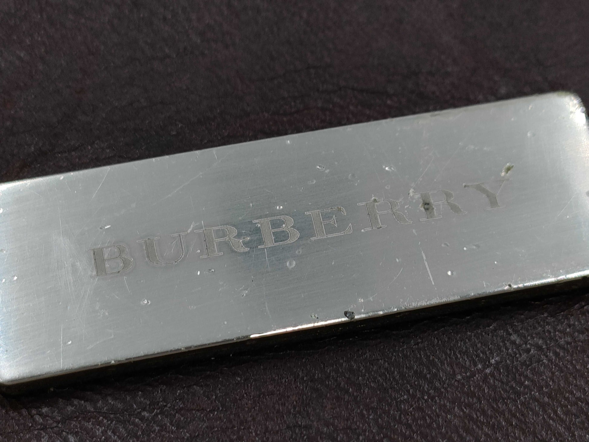 BURBERRY Nova Check Logo Plate Shoulder Bag