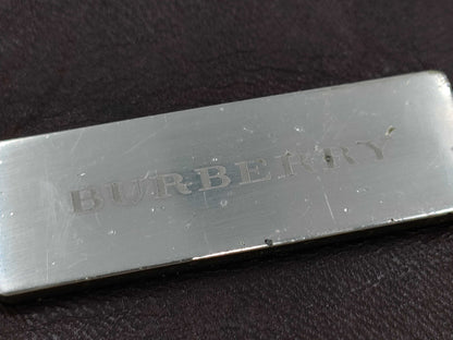 BURBERRY Nova Check Logo Plate Shoulder Bag