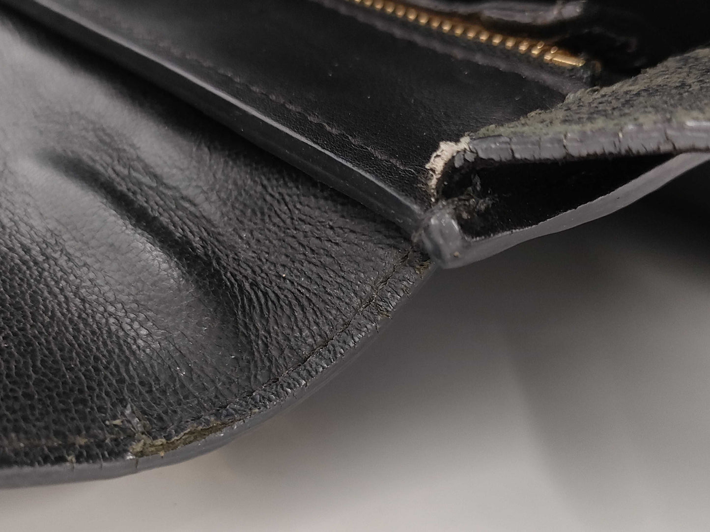 CELINE Trapeze Crocodile Embossed Leather 2-Way Shoulder Bag/Handbag
