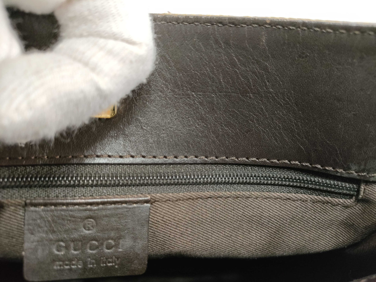 GUCCI GG Canvas Shoulder Bag