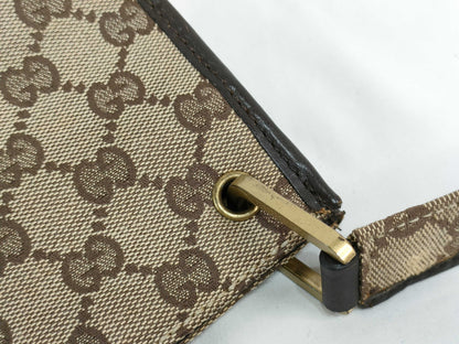 GUCCI GG Canvas Shoulder Bag