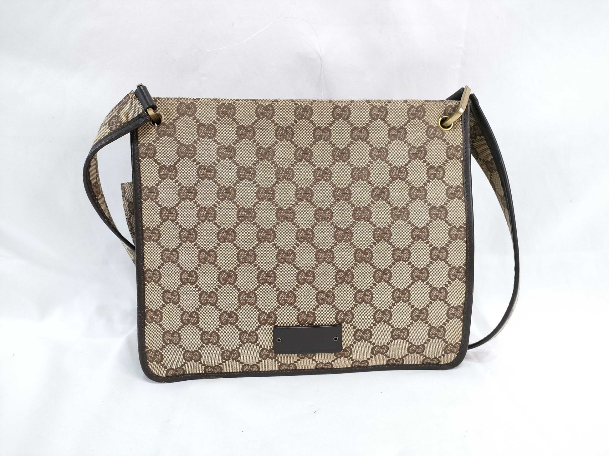 GUCCI GG Canvas Shoulder Bag