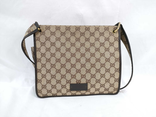 GUCCI GG Canvas Shoulder Bag