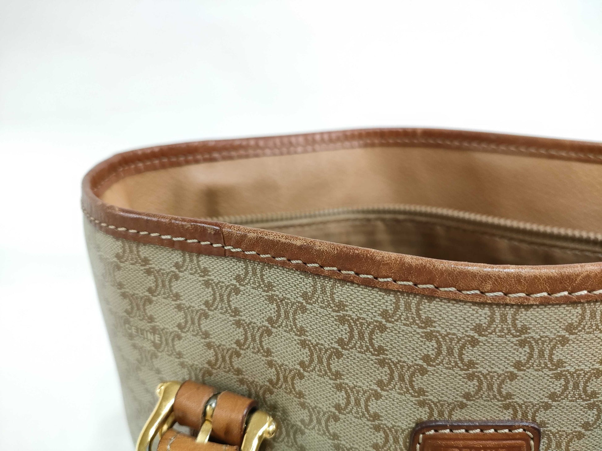 CELINE Triomphe PVC Tote Bag Tote Bag