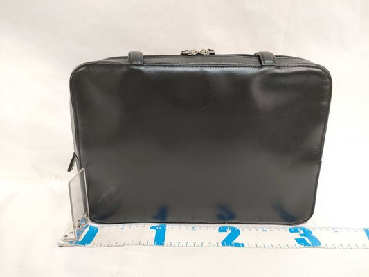 BURBERRY Nova Check Leather Shoulder Bag/Handbag