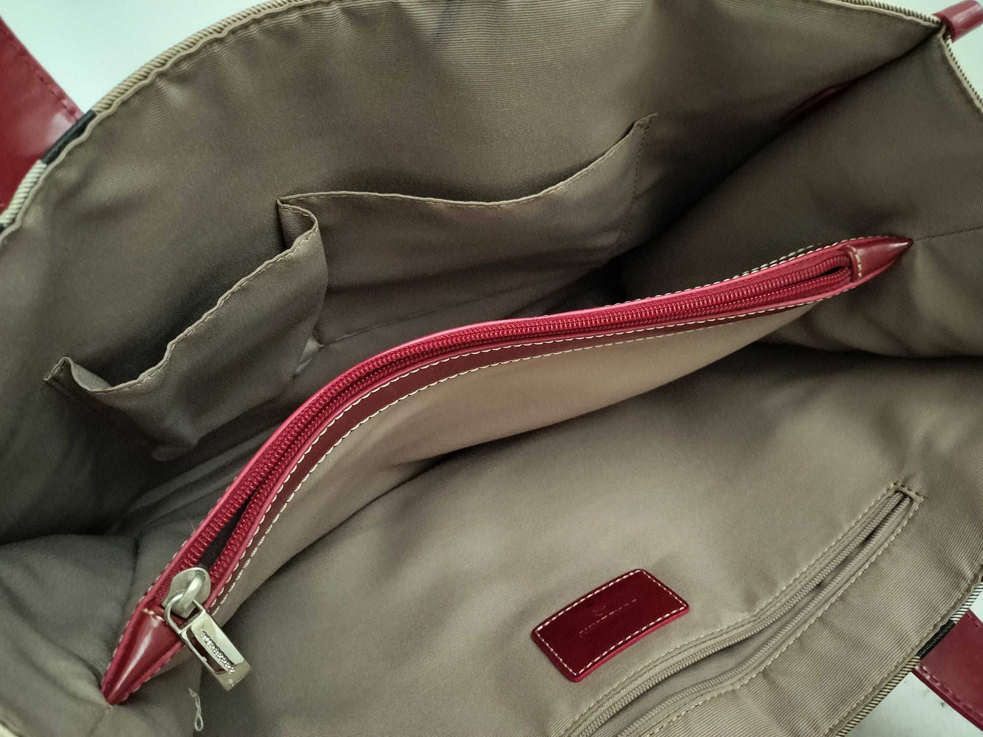 BURBERRY Nova Check PVC Tote Bag