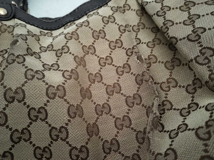 GUCCI GG Canvas Sukey Handbag