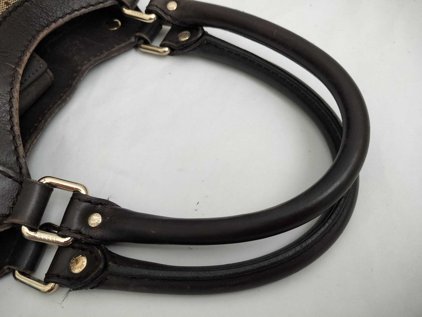 GUCCI GG Canvas Sukey Handbag