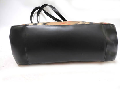 BURBERRY Canvas x Leather Shoulder Bag Shoulder Bag