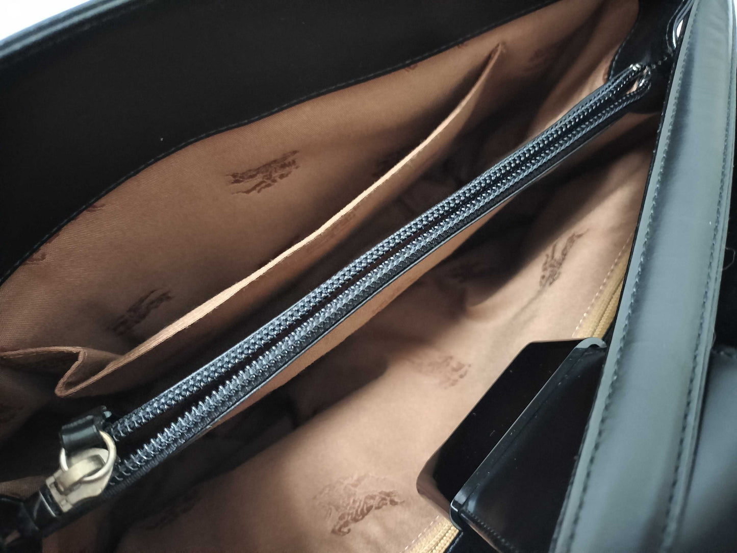 BURBERRY Canvas x Leather Shoulder Bag Shoulder Bag