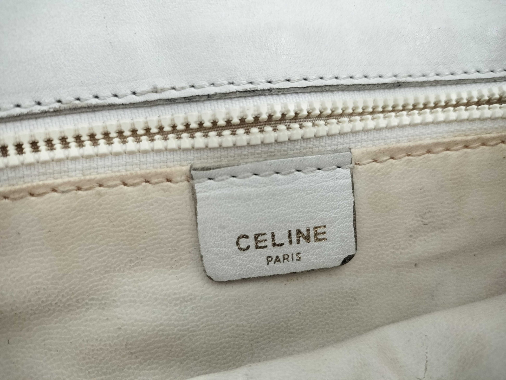 CELINE Leather Shoulder Bag Shoulder Bag