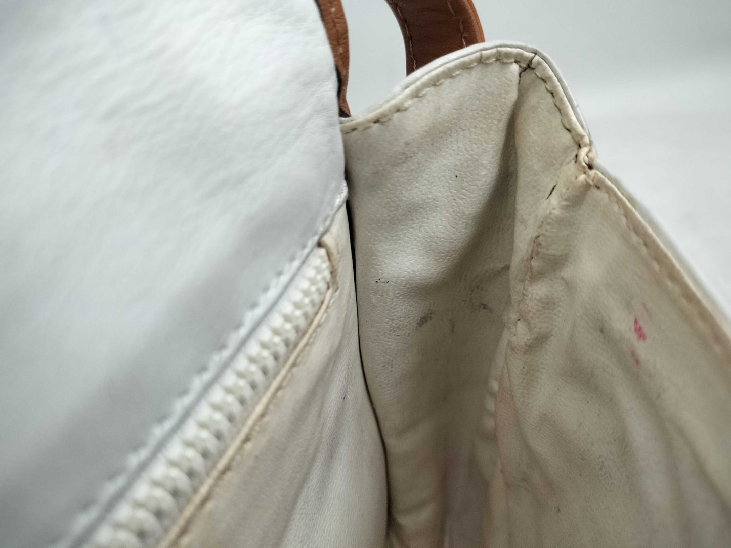 CELINE Leather Shoulder Bag Shoulder Bag