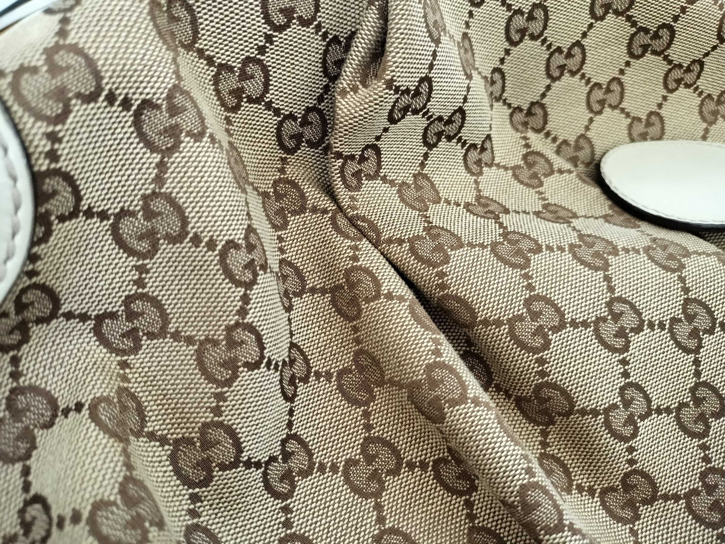 GUCCI GG Canvas GG Canvas 2-Way Handbag with Strap