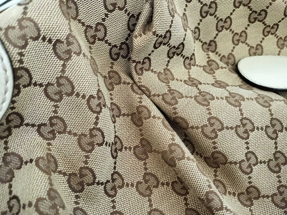 GUCCI GG Canvas GG Canvas 2-Way Handbag with Strap