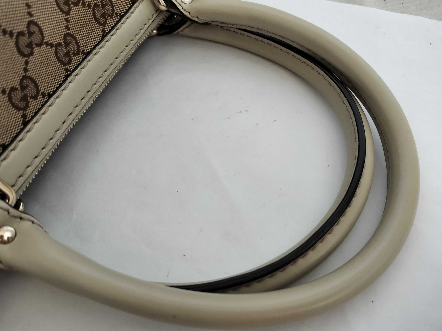 GUCCI GG Canvas GG Canvas 2-Way Handbag with Strap