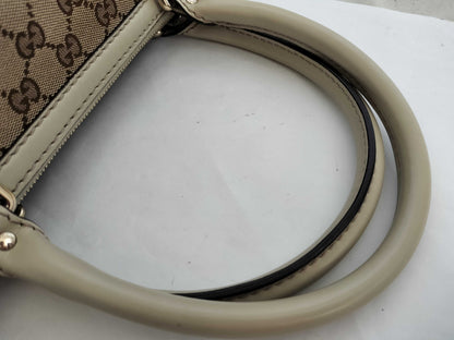 GUCCI GG Canvas GG Canvas 2-Way Handbag with Strap