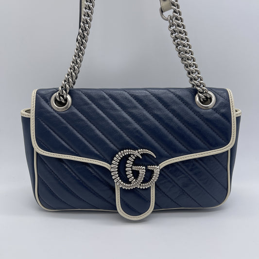GUCCI GG Marmont Chain Shoulder Bag