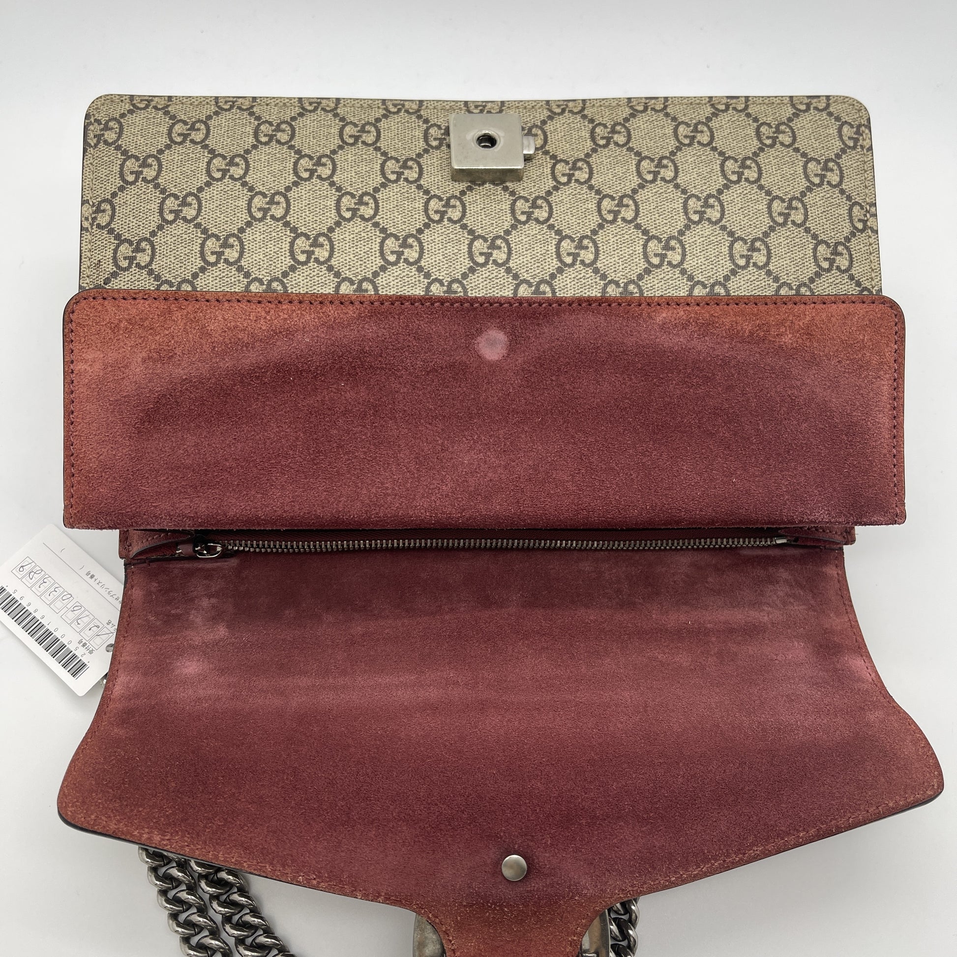 GUCCI GG Supreme Floral Dionysus Chain Shoulder Bag