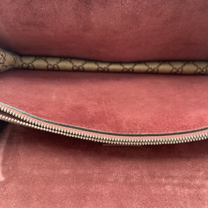 GUCCI GG Supreme Floral Dionysus Chain Shoulder Bag