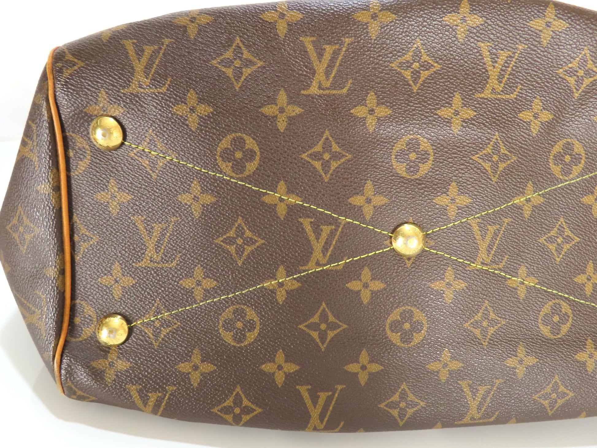 LOUIS VUITTON Monogram Tivoli GM M40144 MB0161 Shoulder Bag
