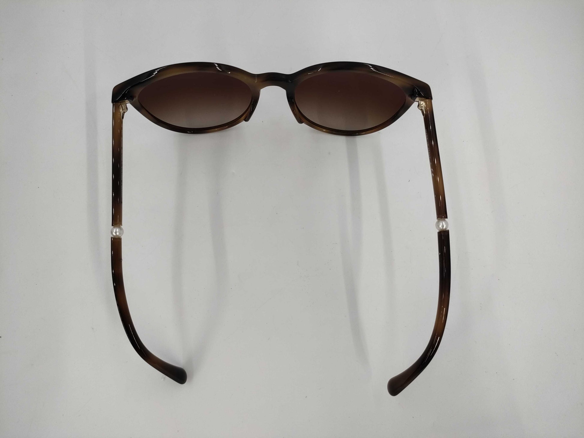  CHANEL Chanel 5394 Faux Pearl Brown Sunglasses Sunglasses & Glasses