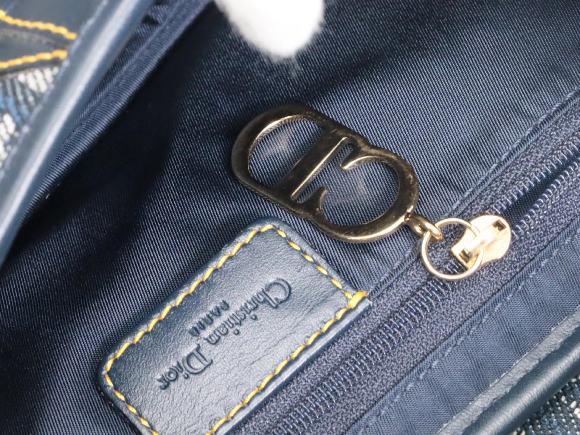 Dior Saddle Bag Navy Shoulder Bag