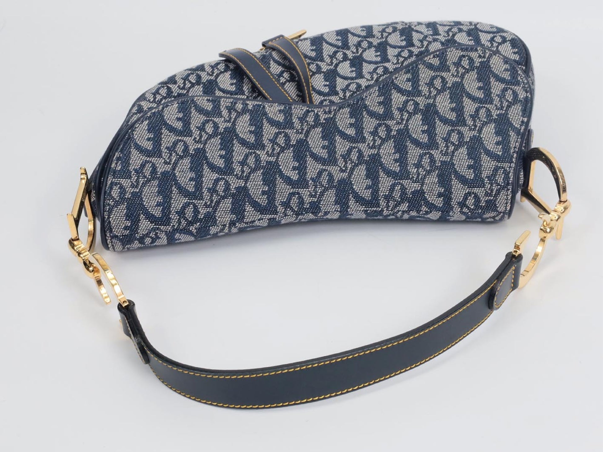 Dior Saddle Bag Navy Shoulder Bag