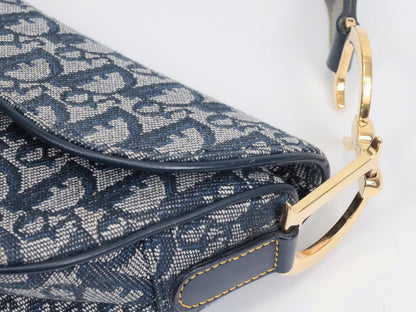 Dior Saddle Bag Navy Shoulder Bag