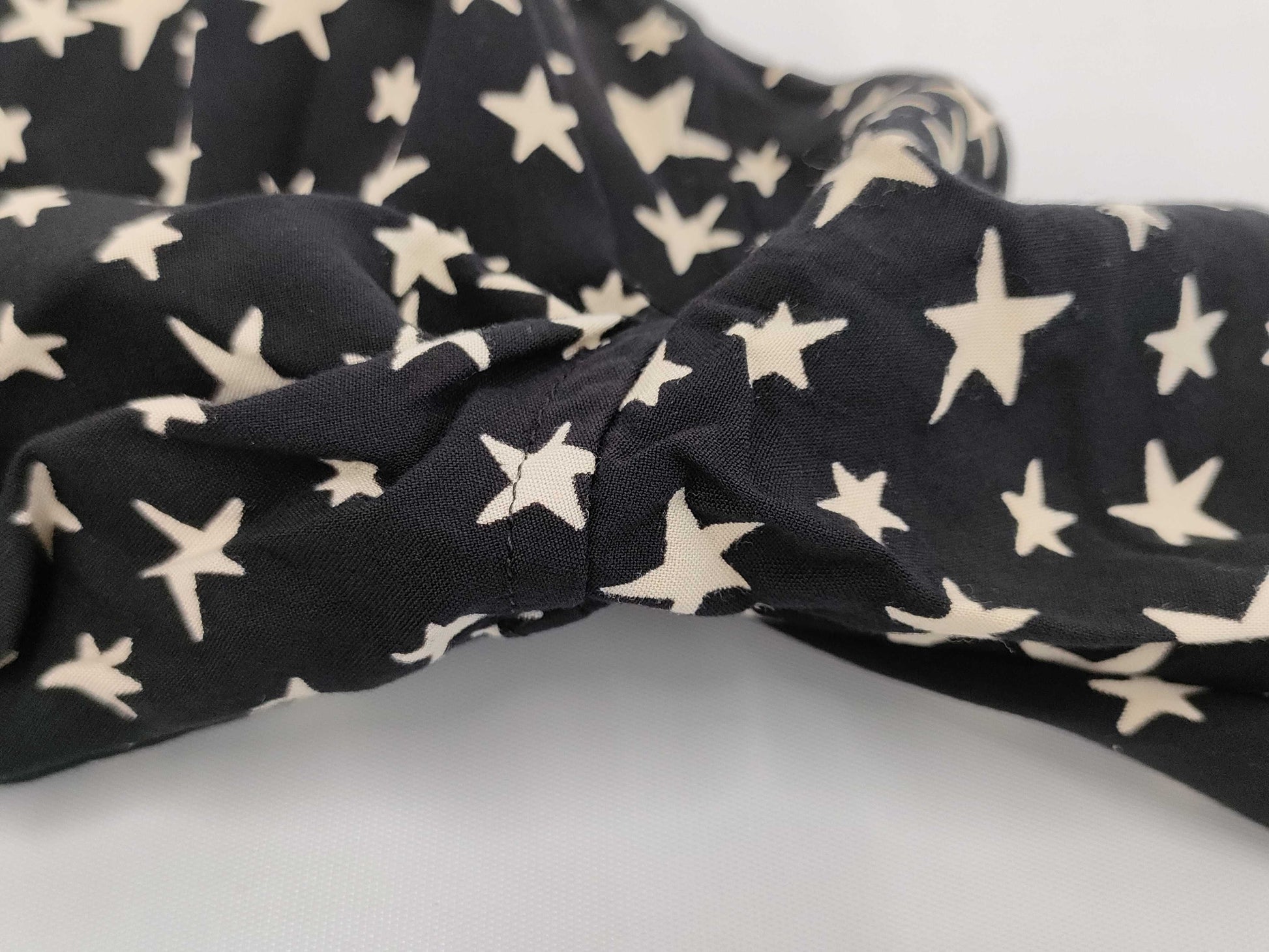 SAINT LAURENT PARIS current tag star print maxi long black dress