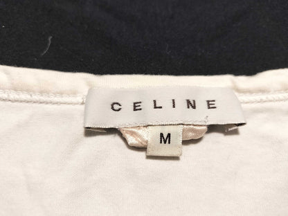 CELINE Triomphe Large Logo Sequin T-Shirt