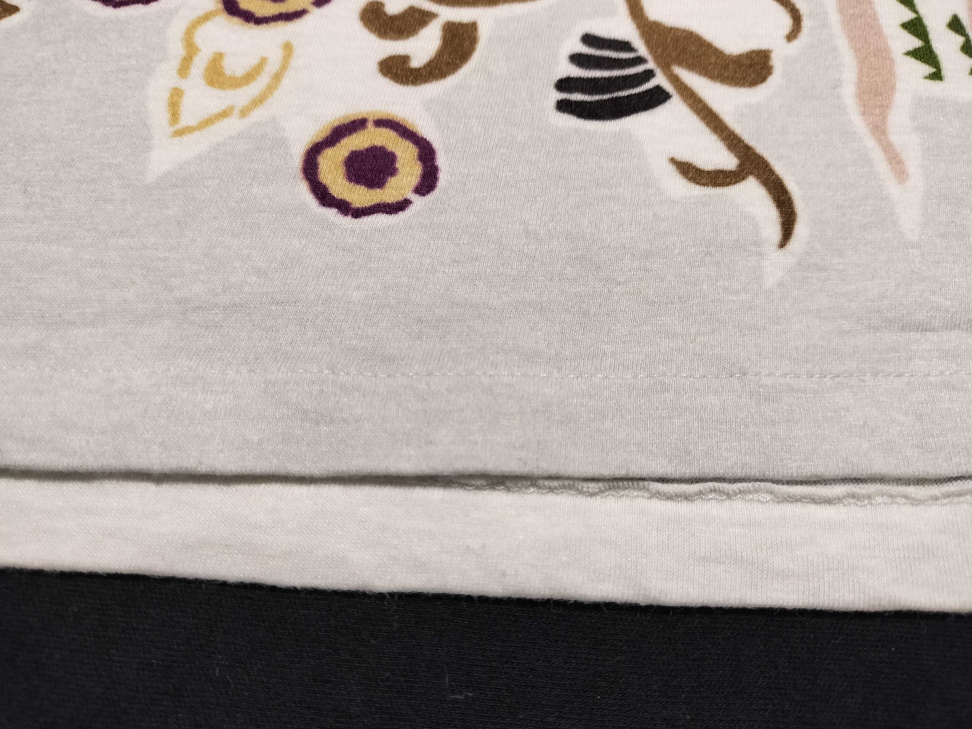 Christian Dior Linen CD Bee Back Logo T-Shirt with Current Dior Tag