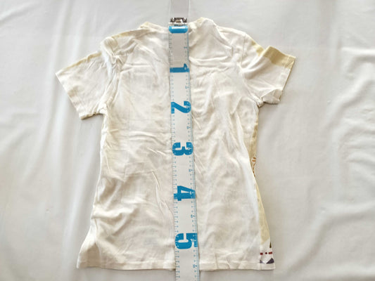 Christian Dior current tag Christian Dior linen CD bee back logo linen T-shirt
