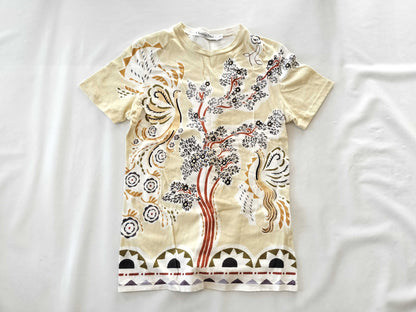 Christian Dior current tag Christian Dior linen CD bee back logo linen T-shirt